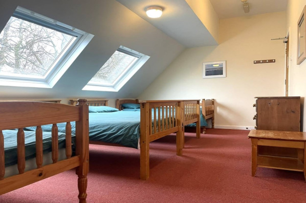 Guest rooms with bunk beds