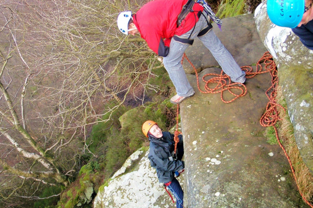 A choice of off-site activities from caving to rock climbing