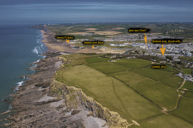 An incredible seafront location in Bude, Cornwall